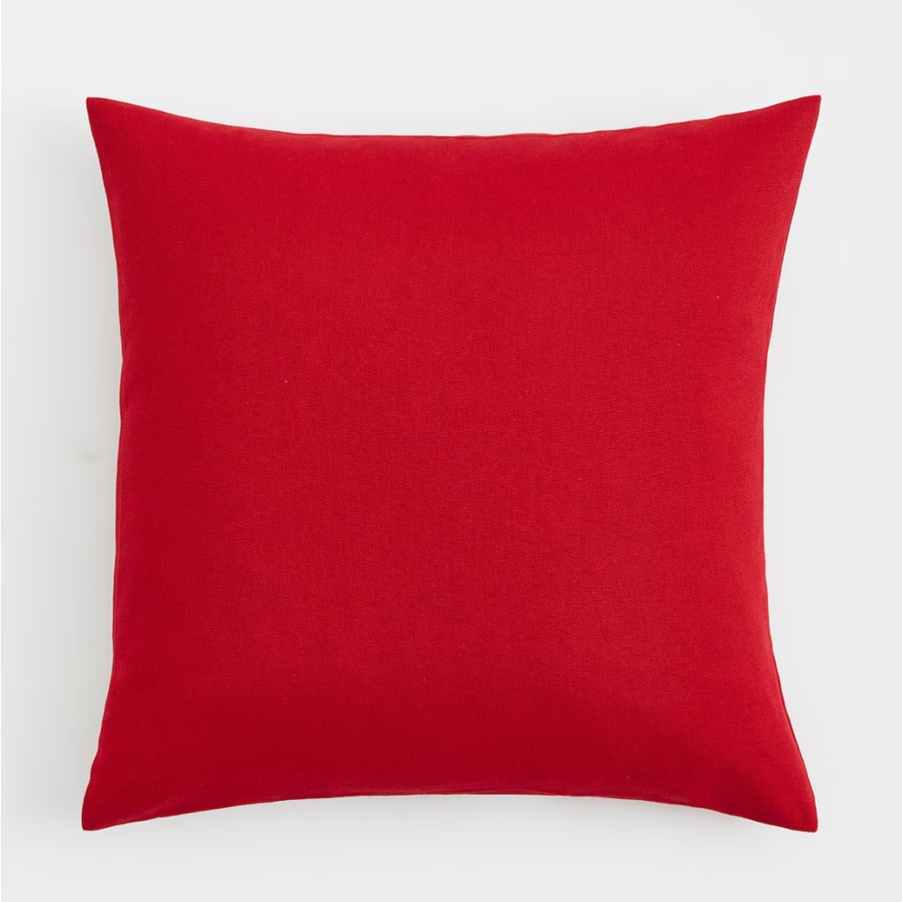 COTTON CANVAS CUSHION COVER